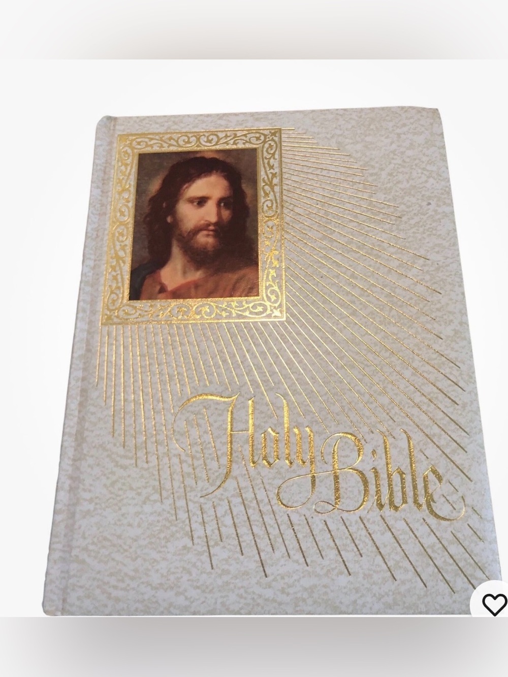 70’s VTG Catholic Holy Bible Fireside Family Edition Hardcover 1250 PGS Rosary